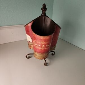 French Country/Farmhouse Chicken Utensil Holder